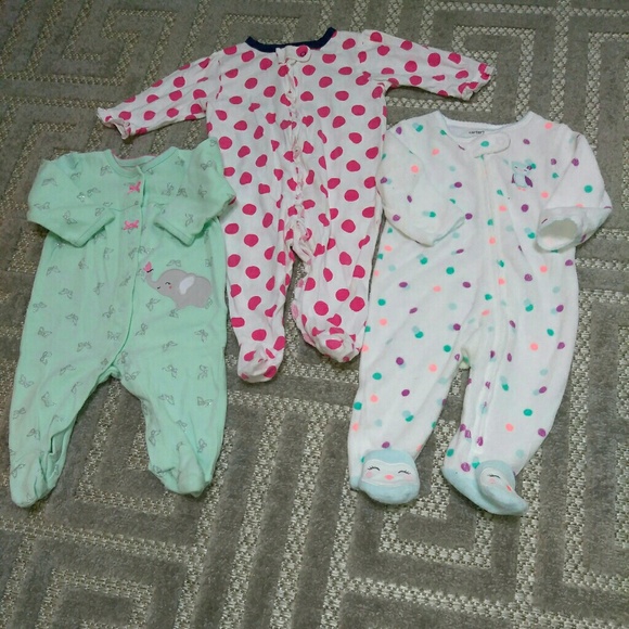 Baby Footie Pajama Bundle - Picture 1 of 4
